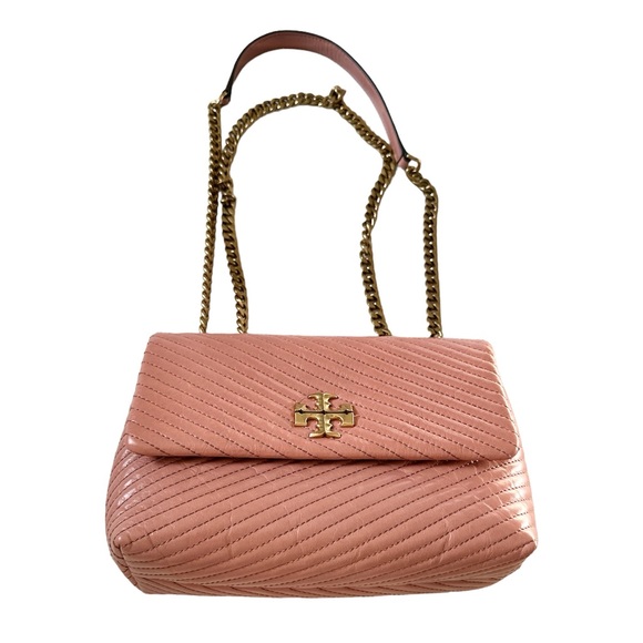 Tory Burch Handbags - Tory Burch Small Kira Moto Quilt Convertible Shoulder Bag